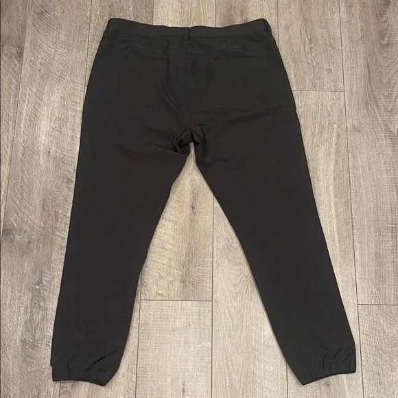 BYLT Basics Men's Black Stretch Joggers Size 36 - Picture 2 of 9